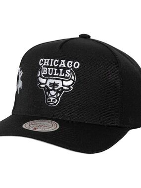 NWT Chicago Bulls Mitchell & Ness Black 1998 NBA Finals Born To Win Hat